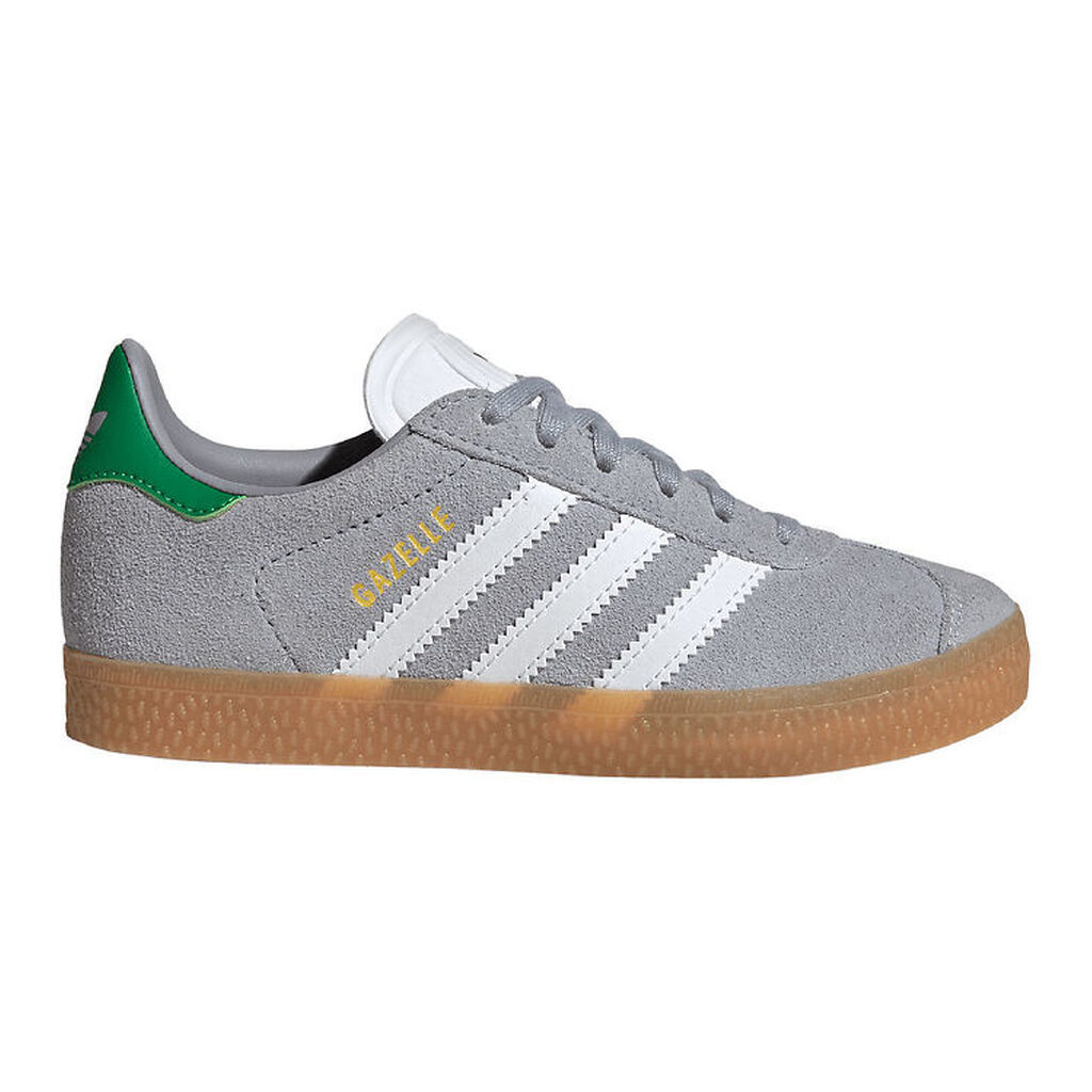 adidas Originals Sko - Gazelle C - HALSIL/FTWWHT/GREEN