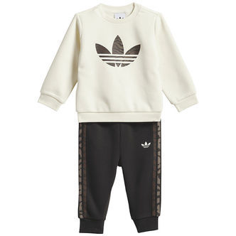adidas Orginals Sweatsæt - Cream White/Night Brown