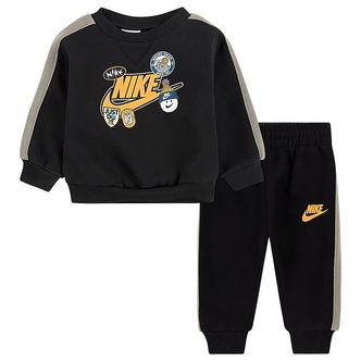 Nike Sweatsæt - Fleece - Sort