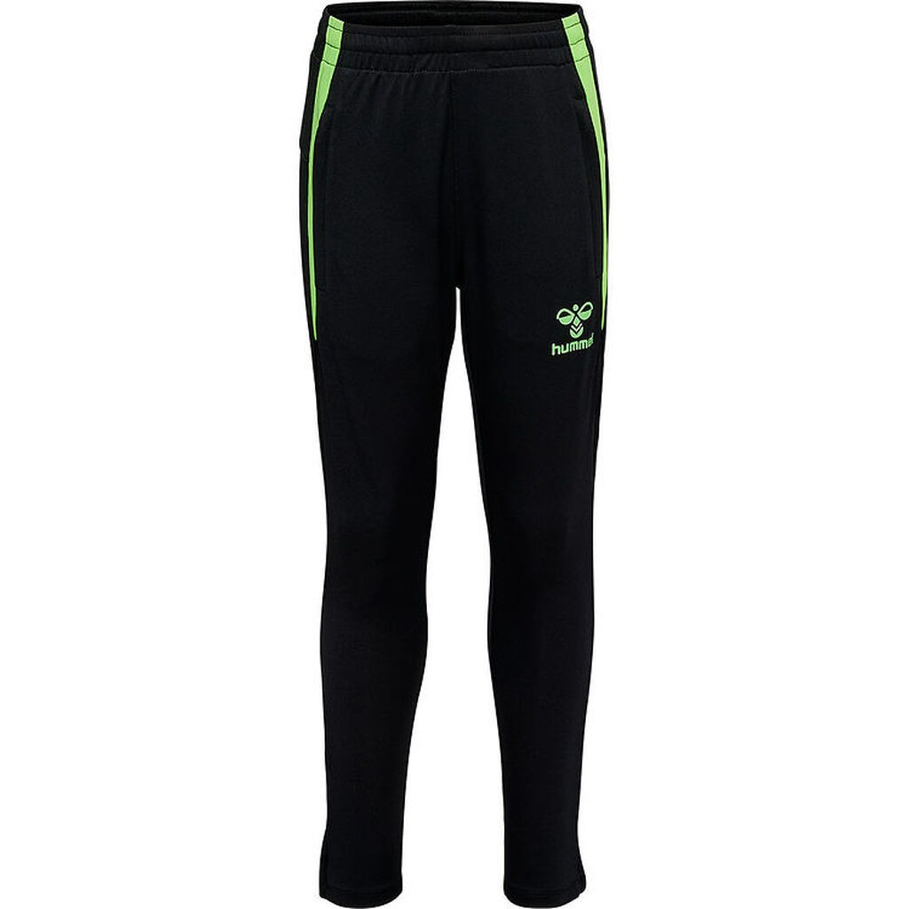 Hummel Træningsbukser - hmlLead - Black/Green Gecko