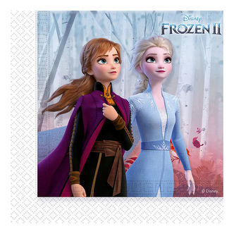Decorata Party Servietter - 20-pak - 33x33 cm - Frozen II