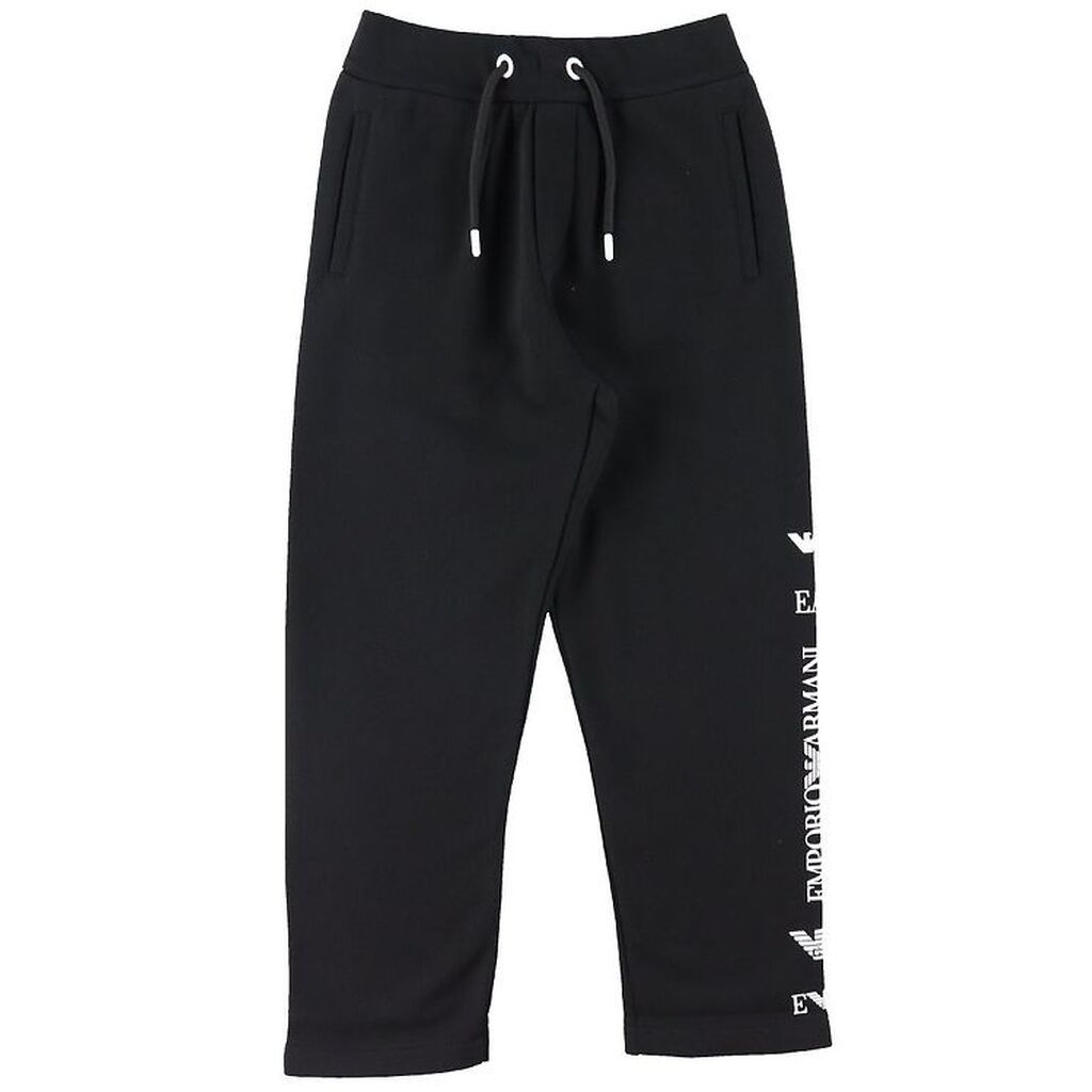 Emporio Armani Sweatpants - Sort m. Hvid