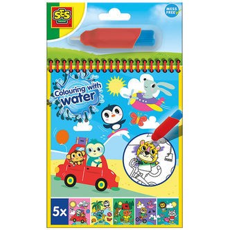 SES Creative - Rejse Malebog - Farv med Vand