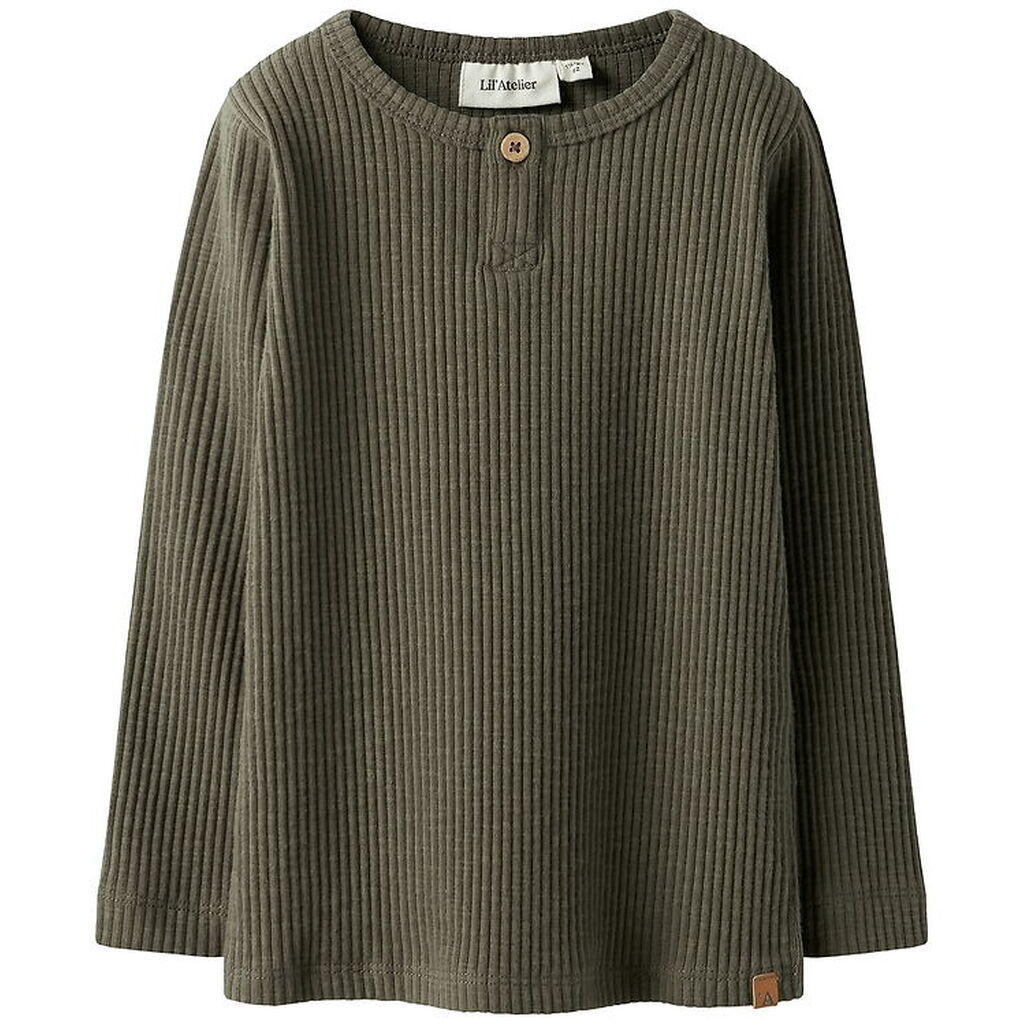 Lil' Atelier Bluse - Rib - NbmRajo - Sea Turtle