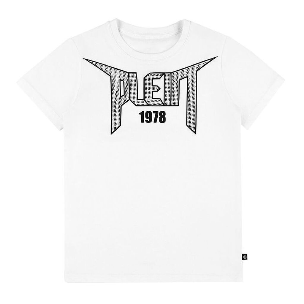 Philipp Plein T-Shirt - 1978 - Hvid m. Similisten