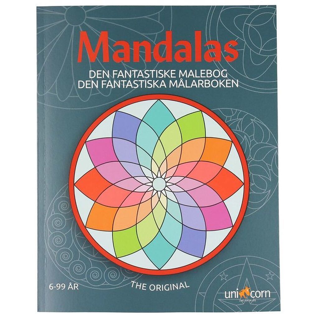 Mandalas Malebog - Den Fantastiske Malebog - 6-99 år