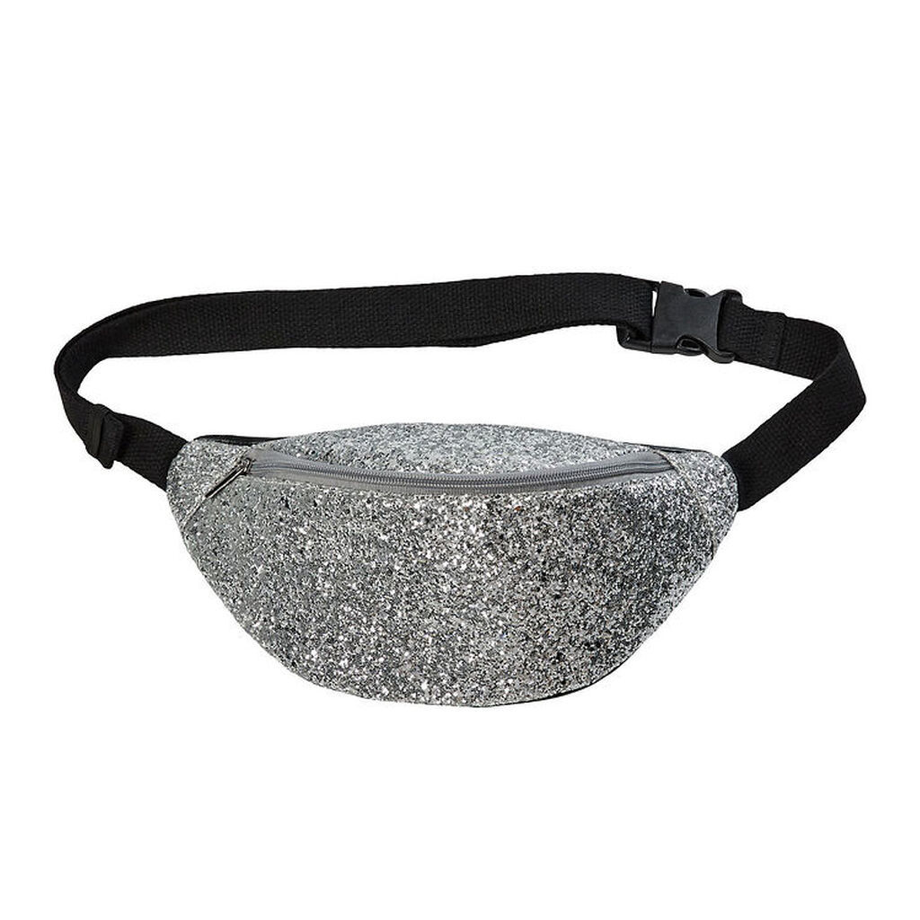 Sofie Schnoor Bæltetaske - Silver Glitter