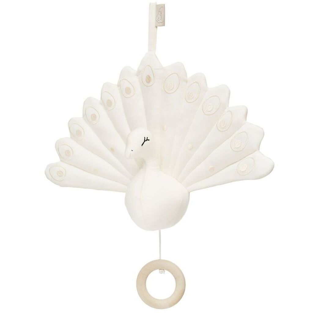 Cam Cam Musikuro - Påfugl - Creme