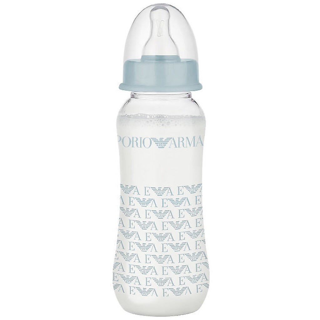 Emporio Armani Sutteflaske - Plast/Silikone - 240 ml - Lyseblå