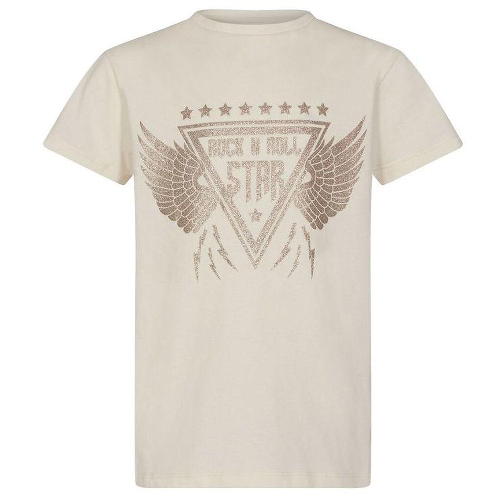 Petit by Sofie Schnoor T-shirt - Felina - Off White m. Print