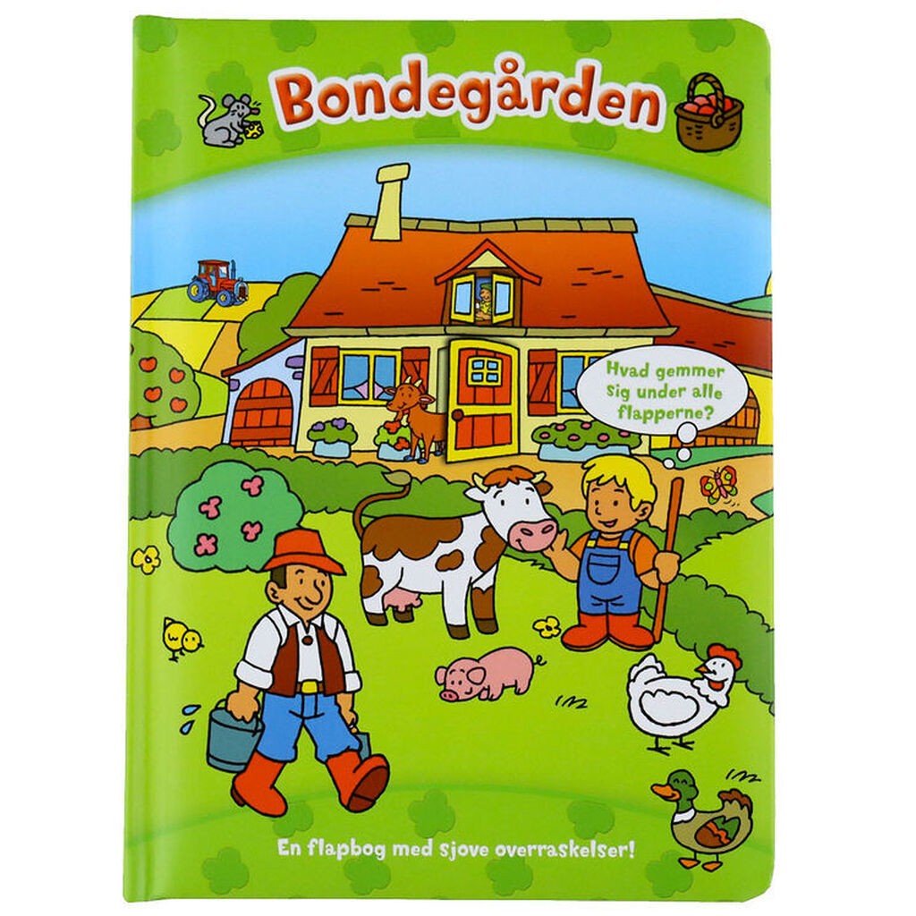 Forlaget Bolden Bog - Den Store Flapbog: Bondegården - Dansk
