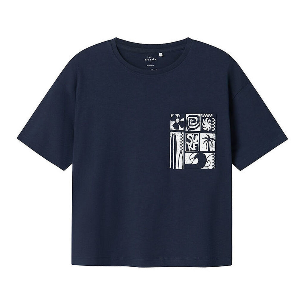 Name it T-shirt - NkmVilian - Navy Blazer/Surf
