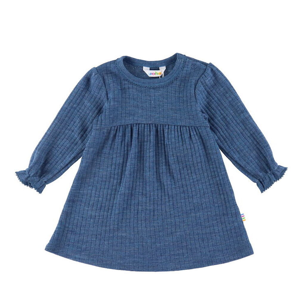 Joha Kjole - Uld - Denim Blå