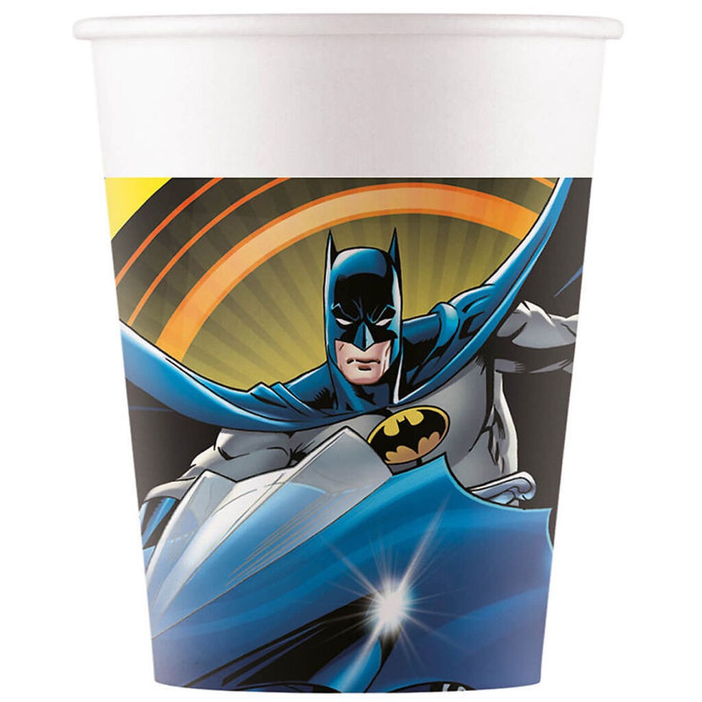 Decorata Party Papkrus - 8-pak - 200 ml - Batman Rogue Rage