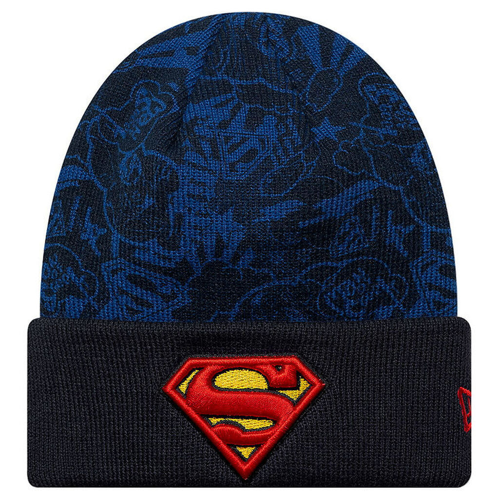 New Era Hue - Strik - Superman - Blå