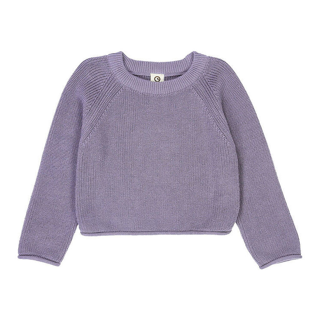 Müsli Bluse - Strik - Lilac Fog