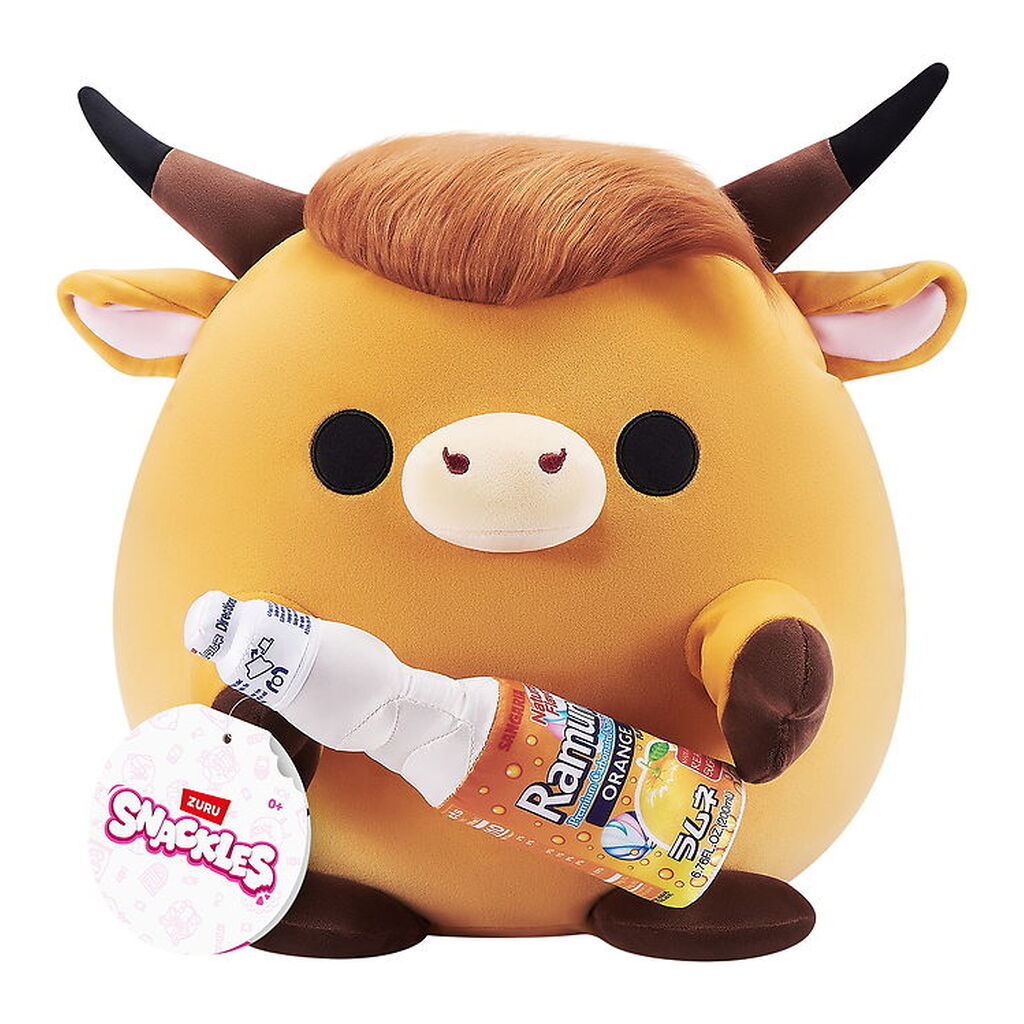 Snackles Bamse - 20 cm - Højlandskvæget Robbie m. Sangaria