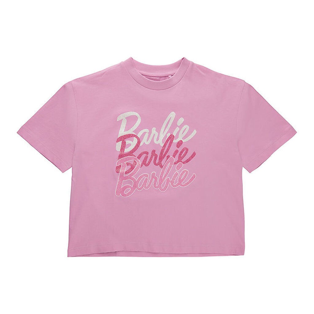 The New T-shirt - TnBarbie - Boxy - Pastel Lavender m. Print