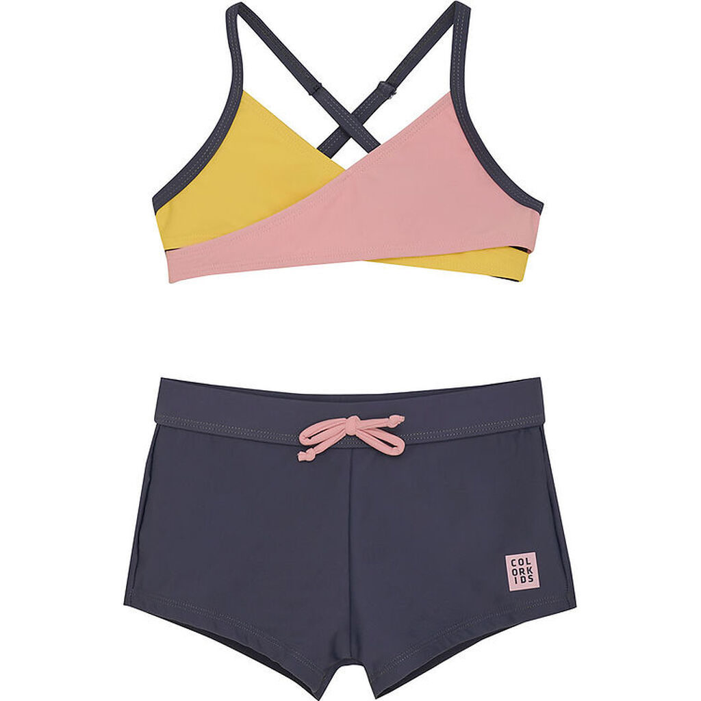 Color Kids Bikini - Coral Blush