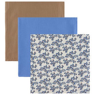 That's Mine Stofbleer - 70x70 - 3-pak - Bora - Blue Bells