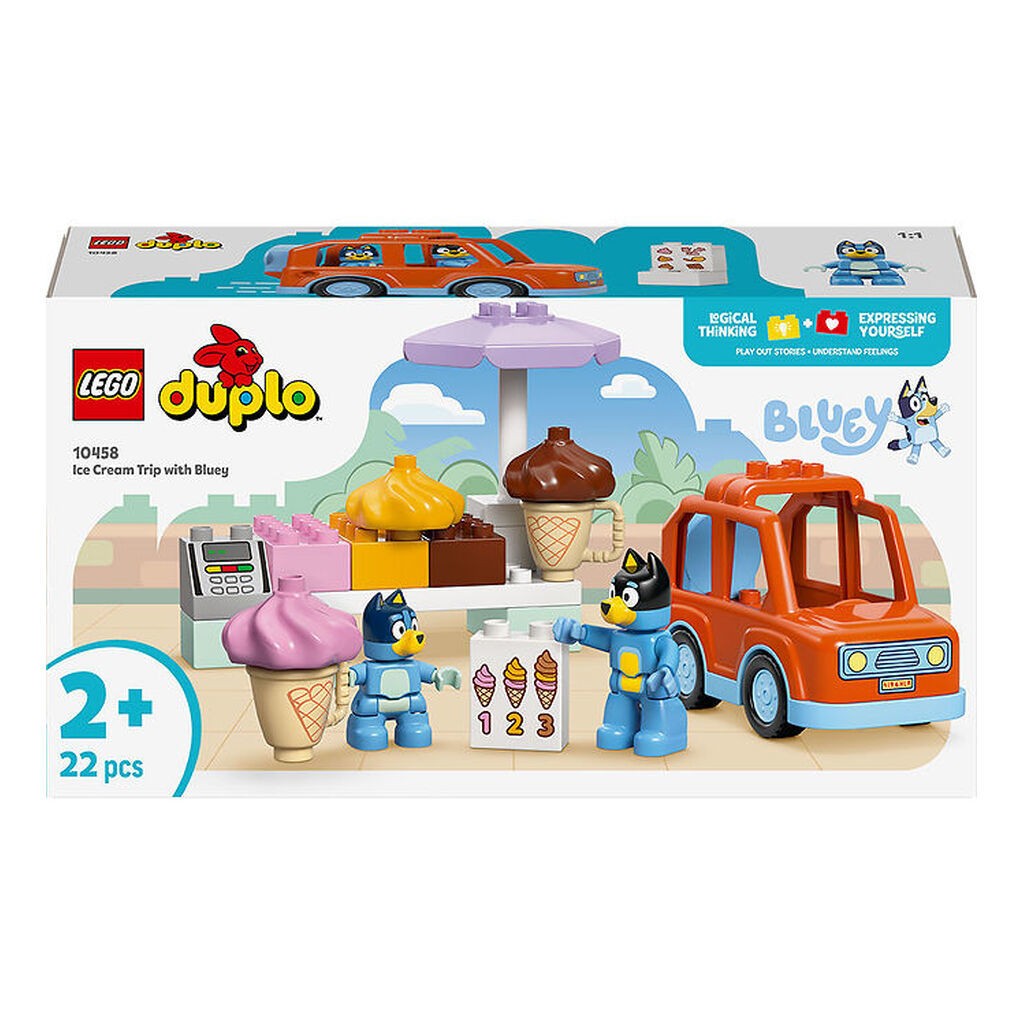 LEGOÂ® DUPLO - Is-Udflugt Med Bluey 10458 - 22 Dele