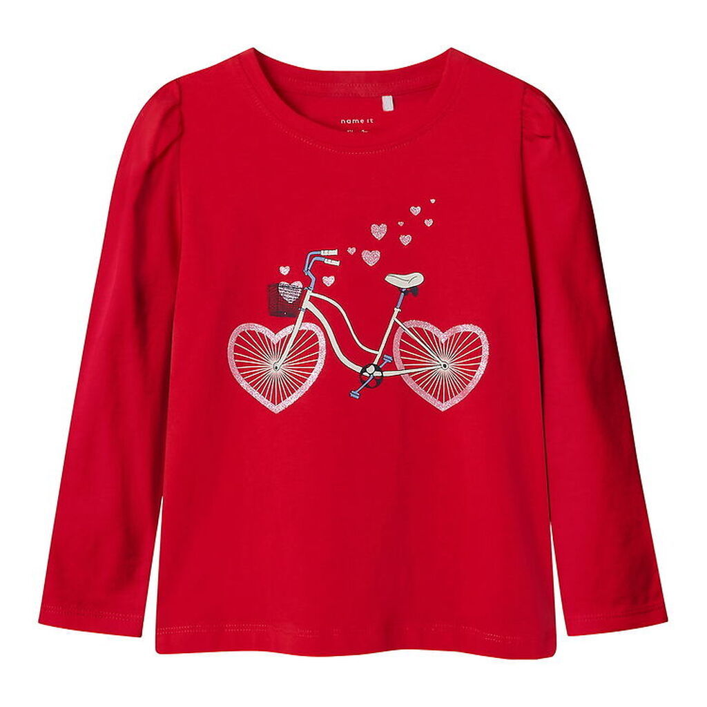 Name It Bluse - NmfKalesja - Tomato