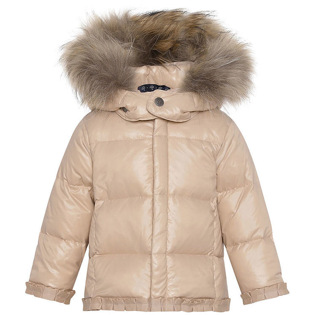 Ver de Terre Dunjakke m. Pels - Mahogany Rose