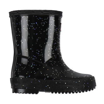 Hunter Gummistøvler - Kids First Giant Glitter - Sort