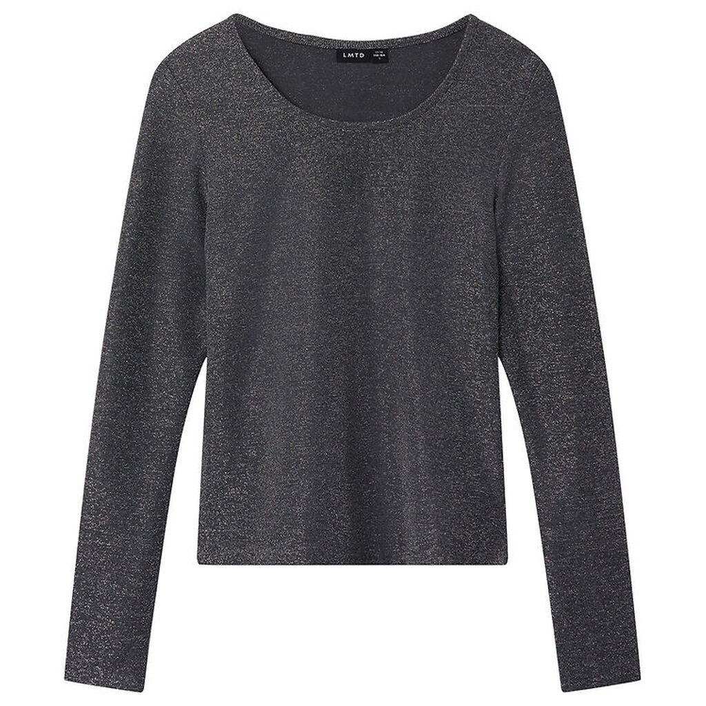 LMTD Bluse - O-Neck Kort Top - NlfRuina - Magnet