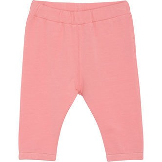 Minymo Sweatpants - Strawberry Ice m. Broderi