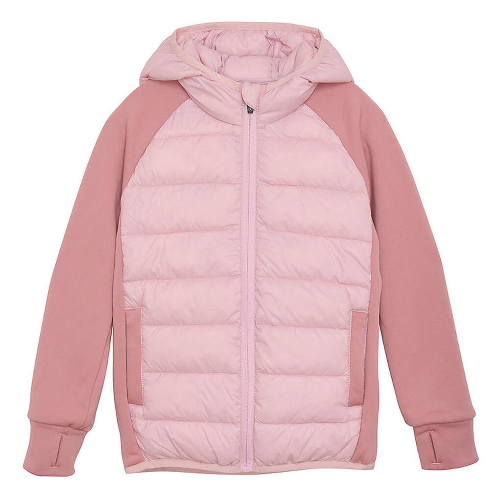 Color Kids Dynejakke - Bleached Mauve