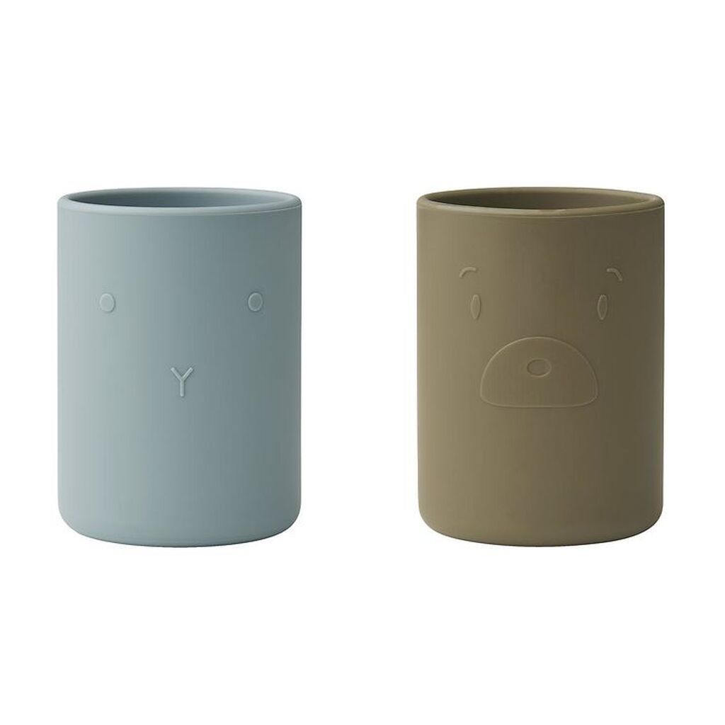 Liewood Kopper - 2-pak - Ethan - Blue Fog/Khaki Mix