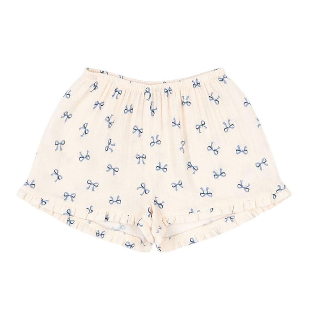 Konges Sløjd Shorts - Musselin - Coco - Bow Blue