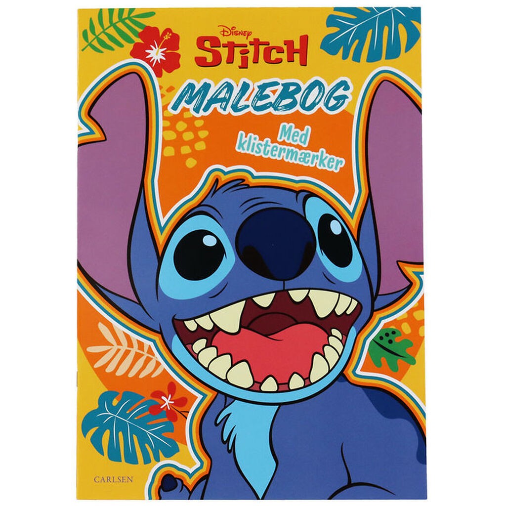 Forlaget Carlsen Malebog - Stitch - Dansk