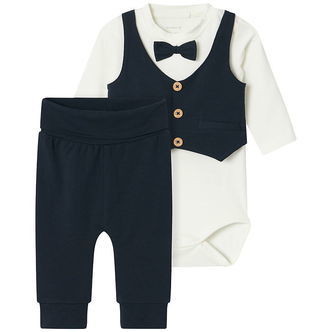 Name It Sæt - NbmAdam - Dark Sapphire/Solid Pant