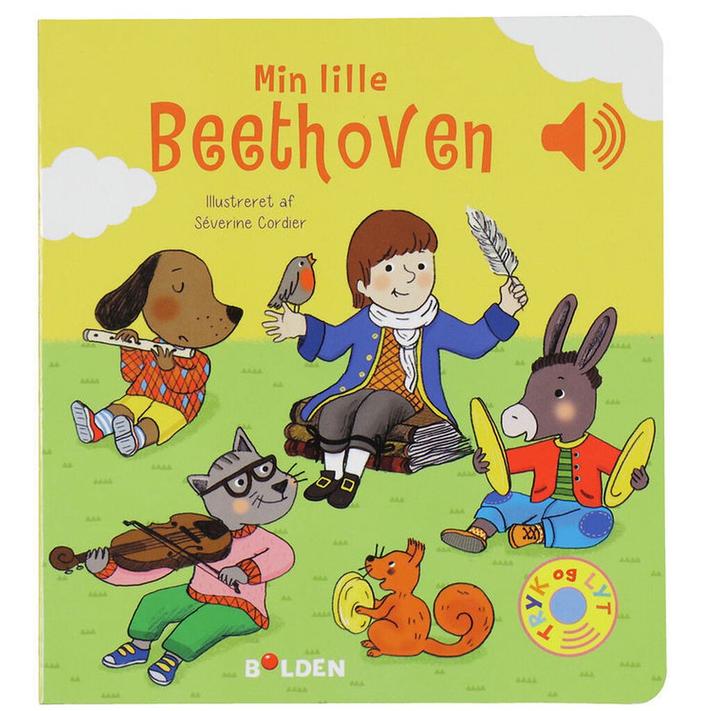 Forlaget Bolden Bog m. Lyd - Min Lille Bog med Beethoven