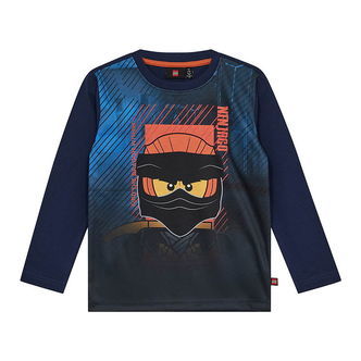 LEGOÂ® Ninjago Bluse - LWTaffy 704 - Navy m. Print