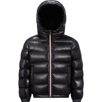 Moncler Dunjakke - New Aubert - Sort