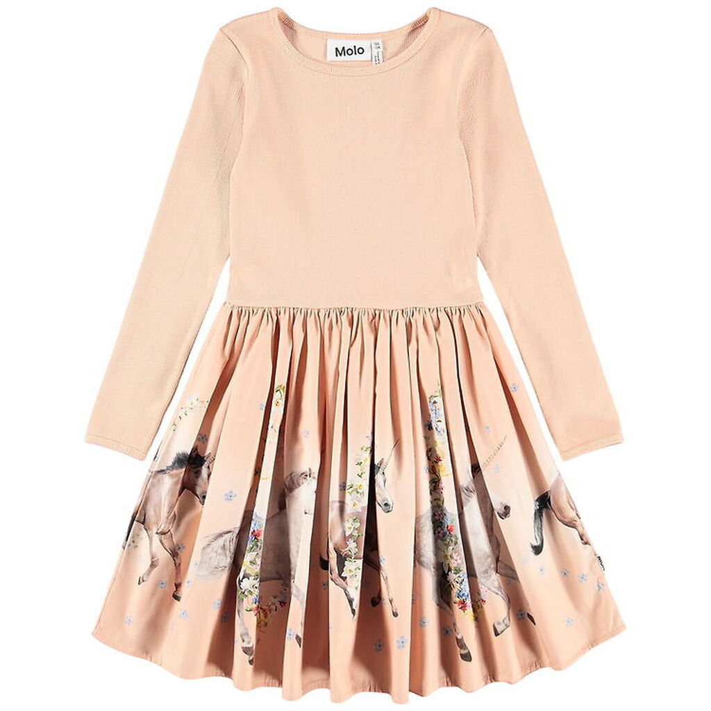 Molo Kjole - Rib - Casie Warm - Universal Flora