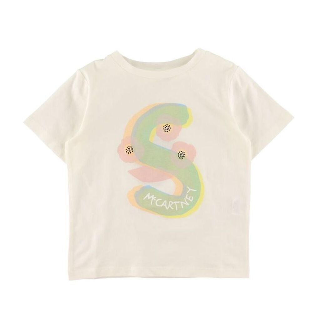 Stella McCartney Kids T-shirt - Hvid m. Print