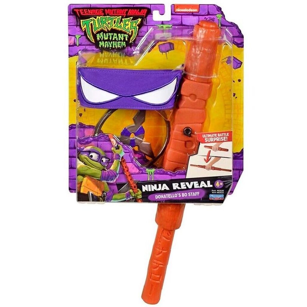 Turtles Udklædning - Ninja Reveal - Donatellos Bo-Stav