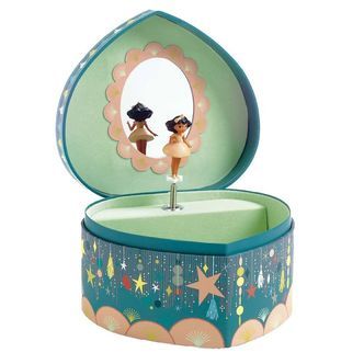 Djeco Smykkeskrin m. Musik - 14,5x8,5x13,5 cm - Happy Party