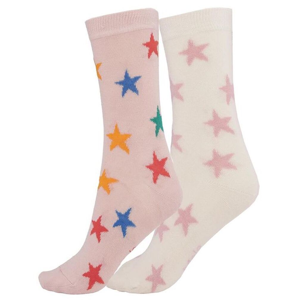 Molo Strømper - 2-pak - Nesi - Rainbow Stars