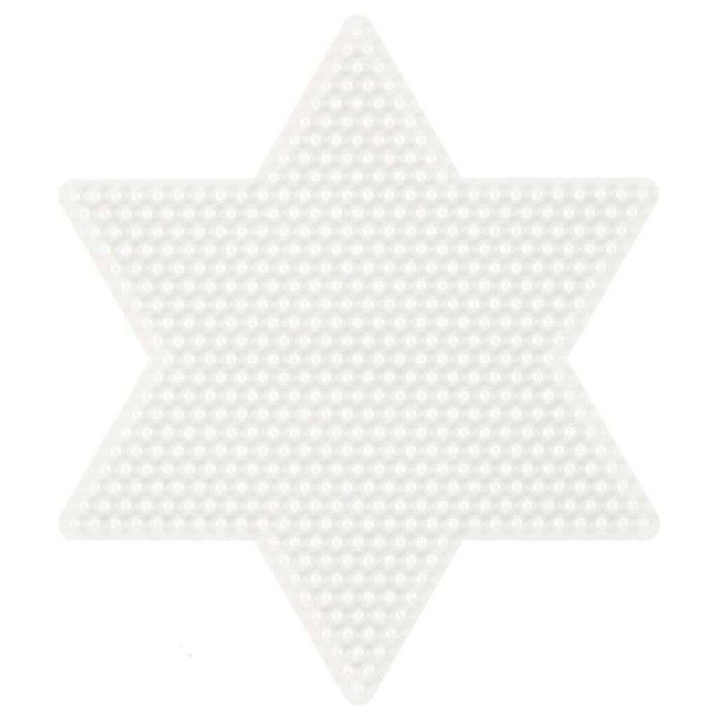 Hama Midi Perleplade - Stor Stjerne