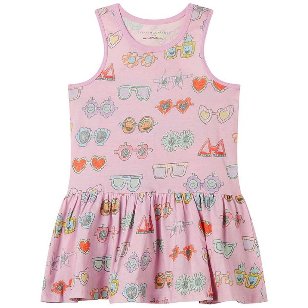 Stella McCartney Kids Kjole - Rosa m. Solbriller