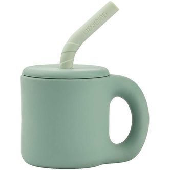 Liewood Kop m. Sugerør - Jenna - Dusty Mint/Peppermint