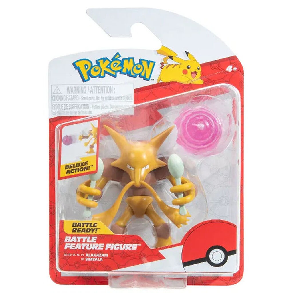 Pokémon Actionfigur - Battle Feature Figure - Alakazam