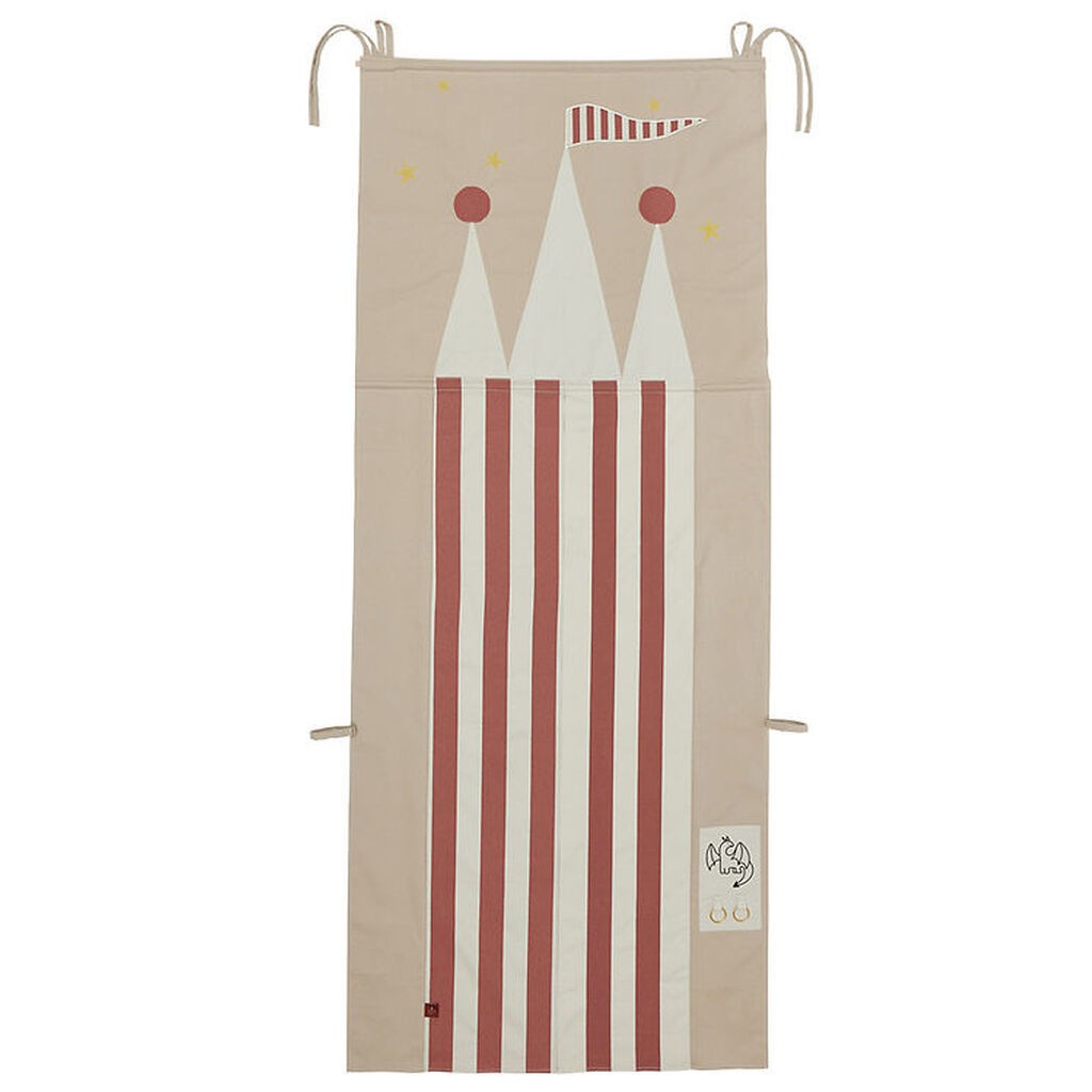 OYOY Legedør - Castle Door - Clay/Red