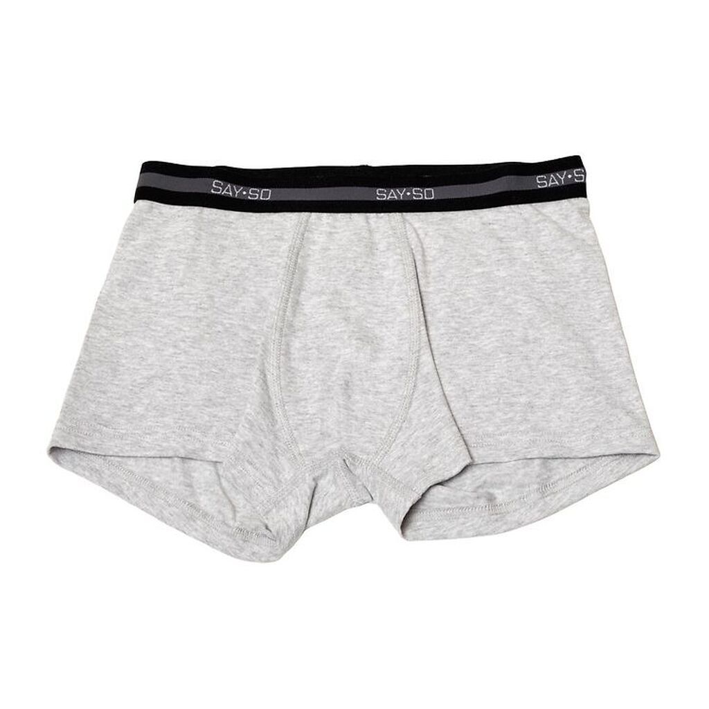 Say-So Boxershorts - Gråmeleret