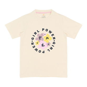 The New T-shirt - TnSamara - Gardenia m. Blomster